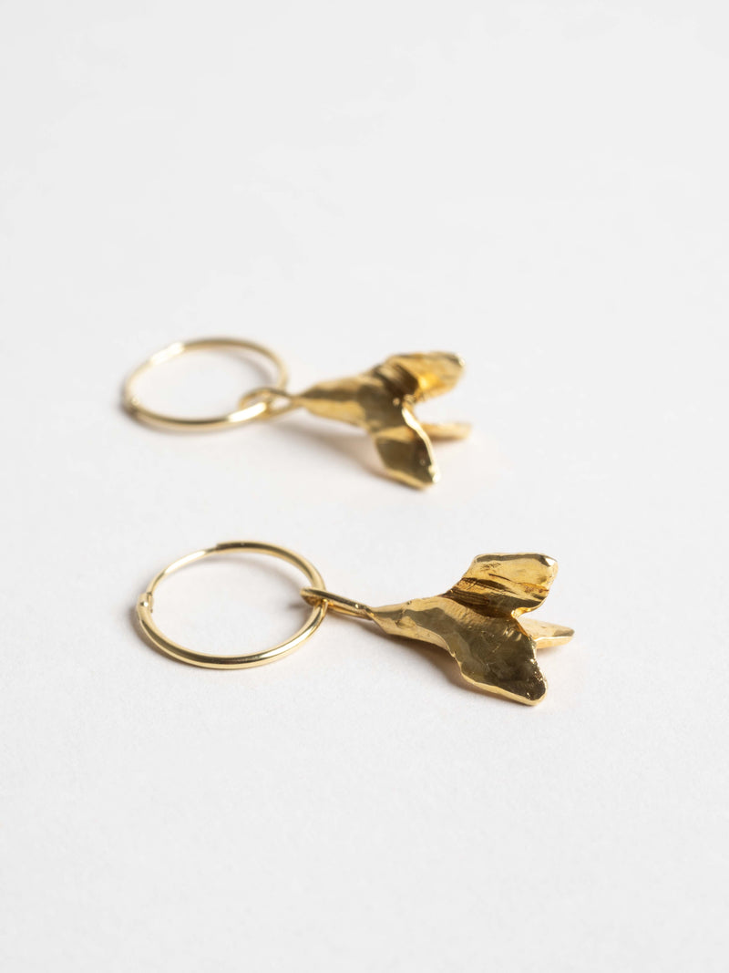 Flower earrings