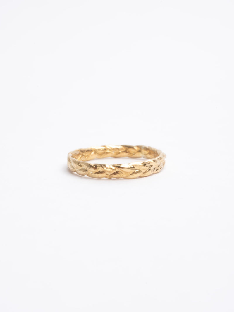 Twisted braid prsten