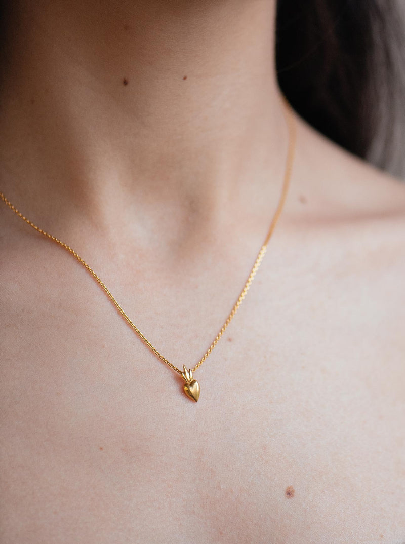 Mini Holy Heart necklace