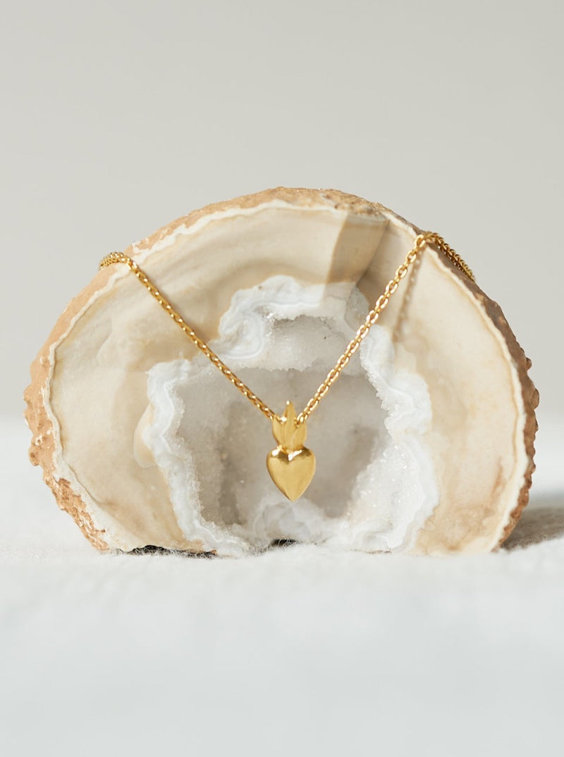 Mini Holy Heart necklace