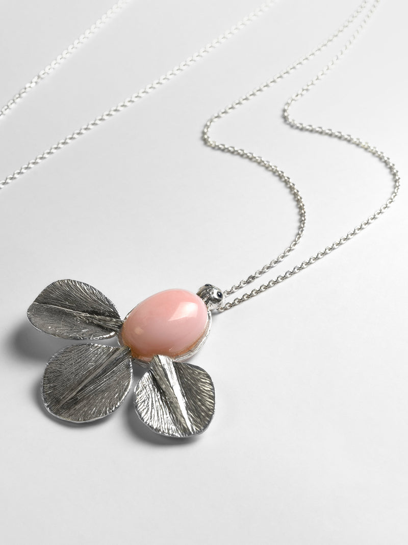 Pink Opal Cone necklace