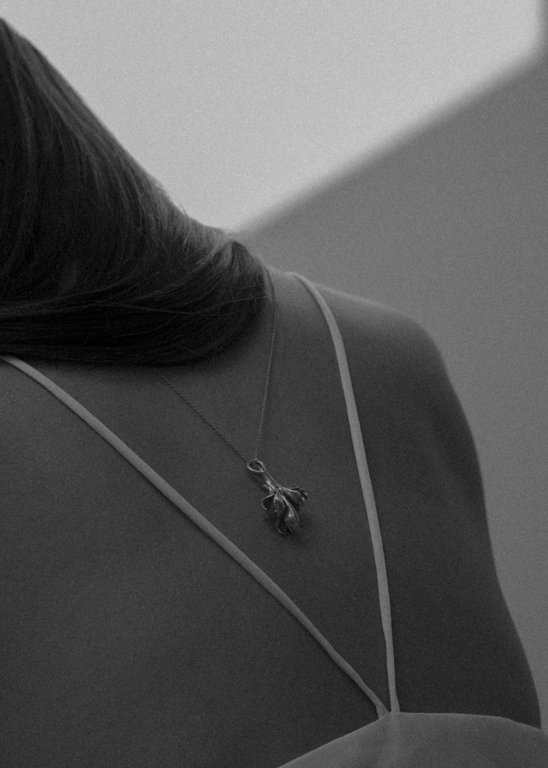 Sage necklace